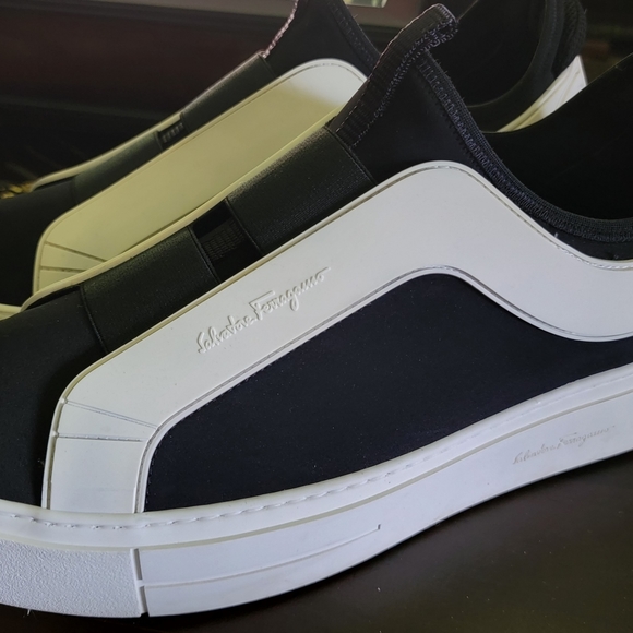 Salvatore Ferragamo slip on Neoprene Sneakers - Picture 3 of 6